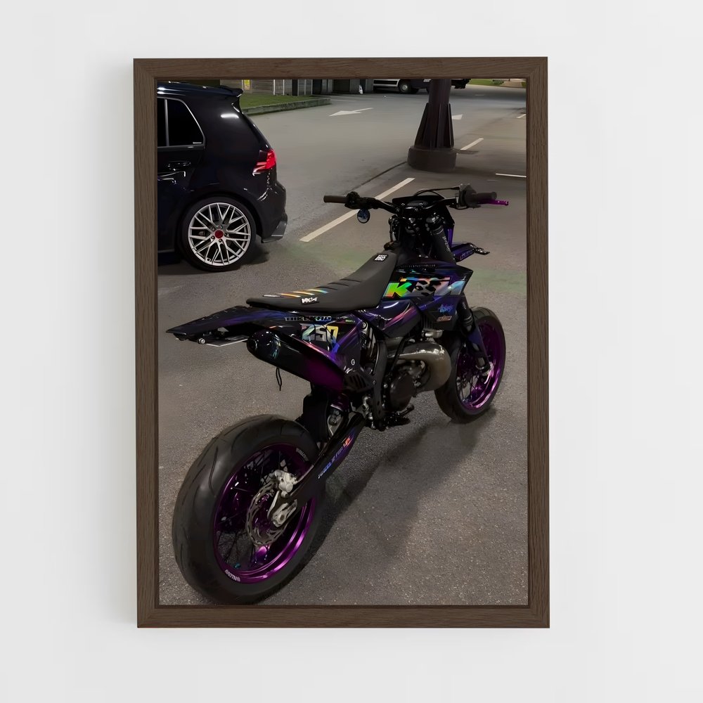 Poster Éclat Serein 50 SX – affiche KTM Moto (vue 5)